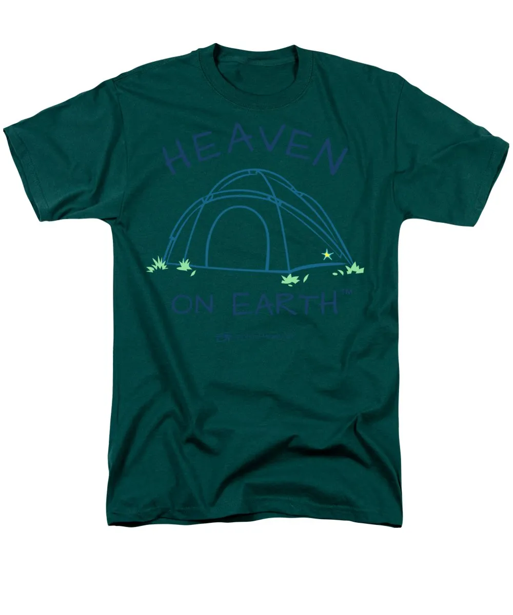 Camping/tent Heaven On Earth - Men's T-Shirt  (Regular Fit)