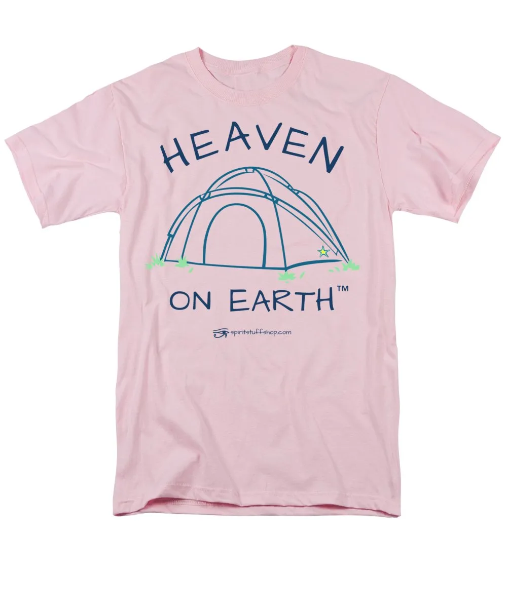 Camping/tent Heaven On Earth - Men's T-Shirt  (Regular Fit)