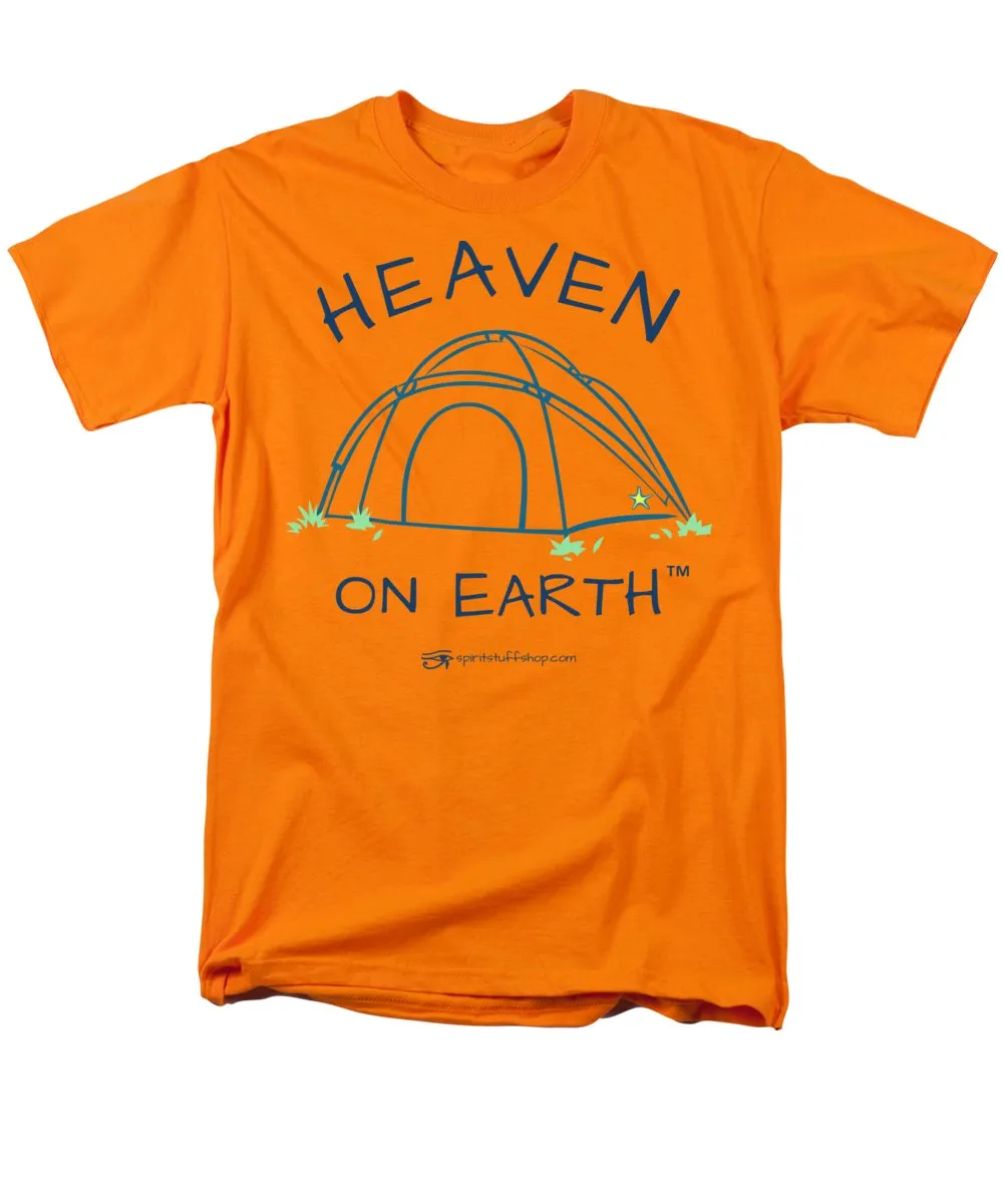 Camping/tent Heaven On Earth - Men's T-Shirt  (Regular Fit)