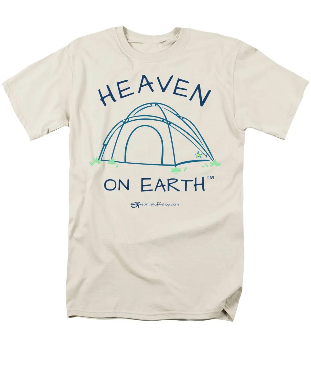 Camping/tent Heaven On Earth - Men's T-Shirt  (Regular Fit)