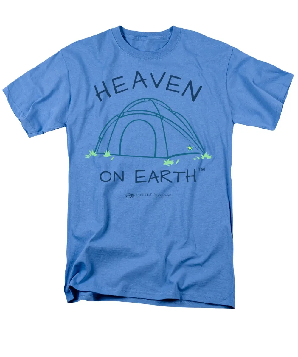Camping/tent Heaven On Earth - Men's T-Shirt  (Regular Fit)