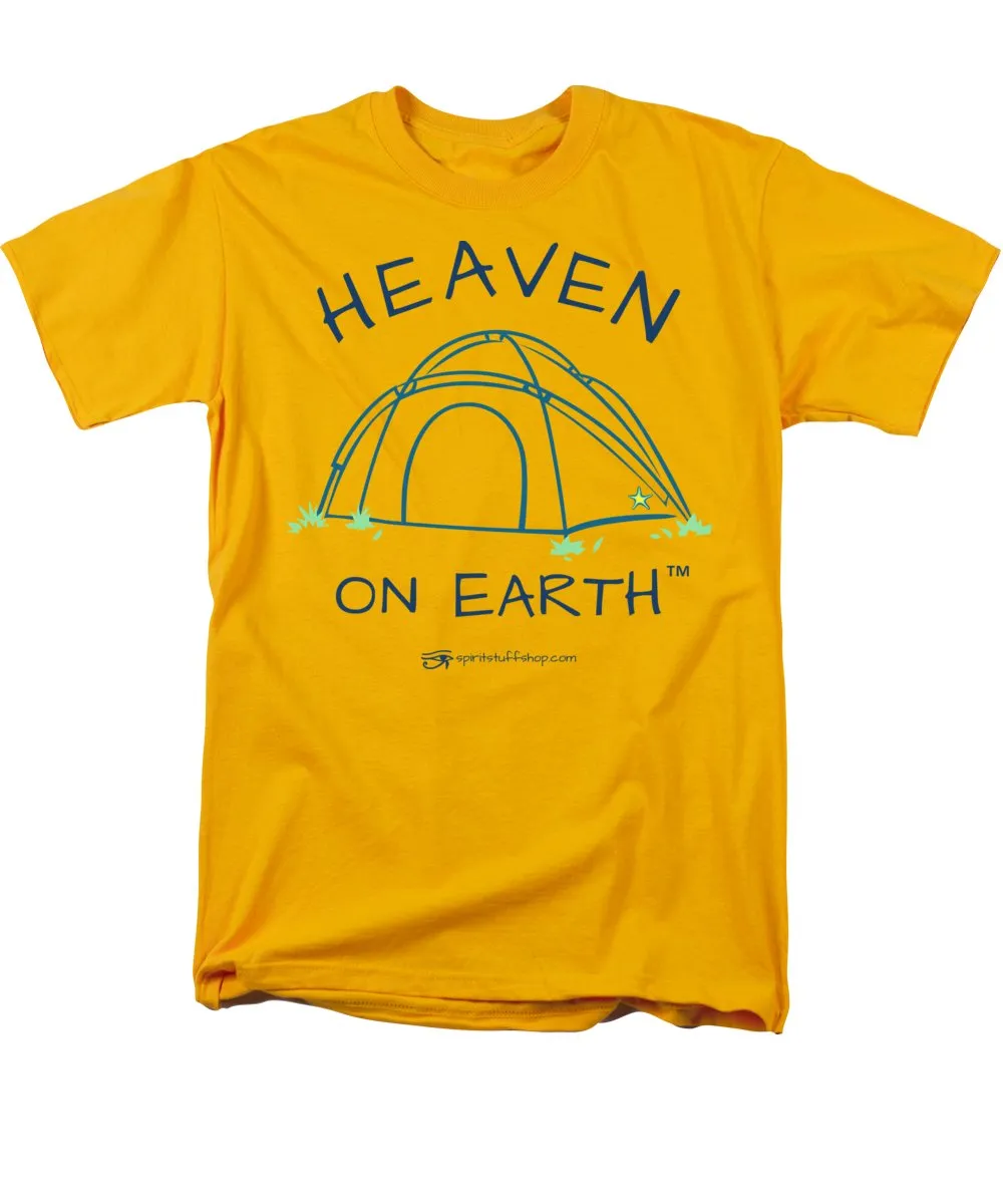 Camping/tent Heaven On Earth - Men's T-Shirt  (Regular Fit)