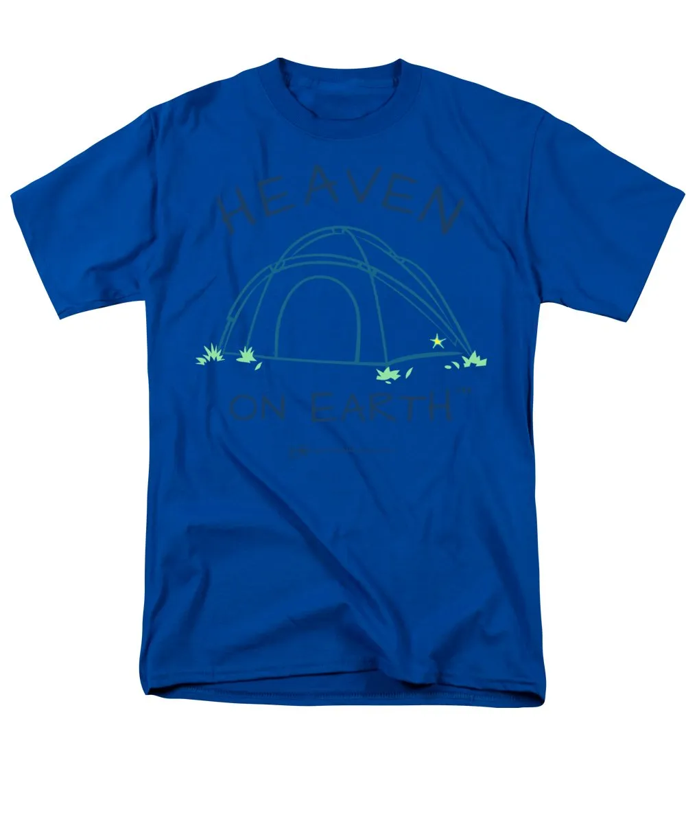 Camping/tent Heaven On Earth - Men's T-Shirt  (Regular Fit)