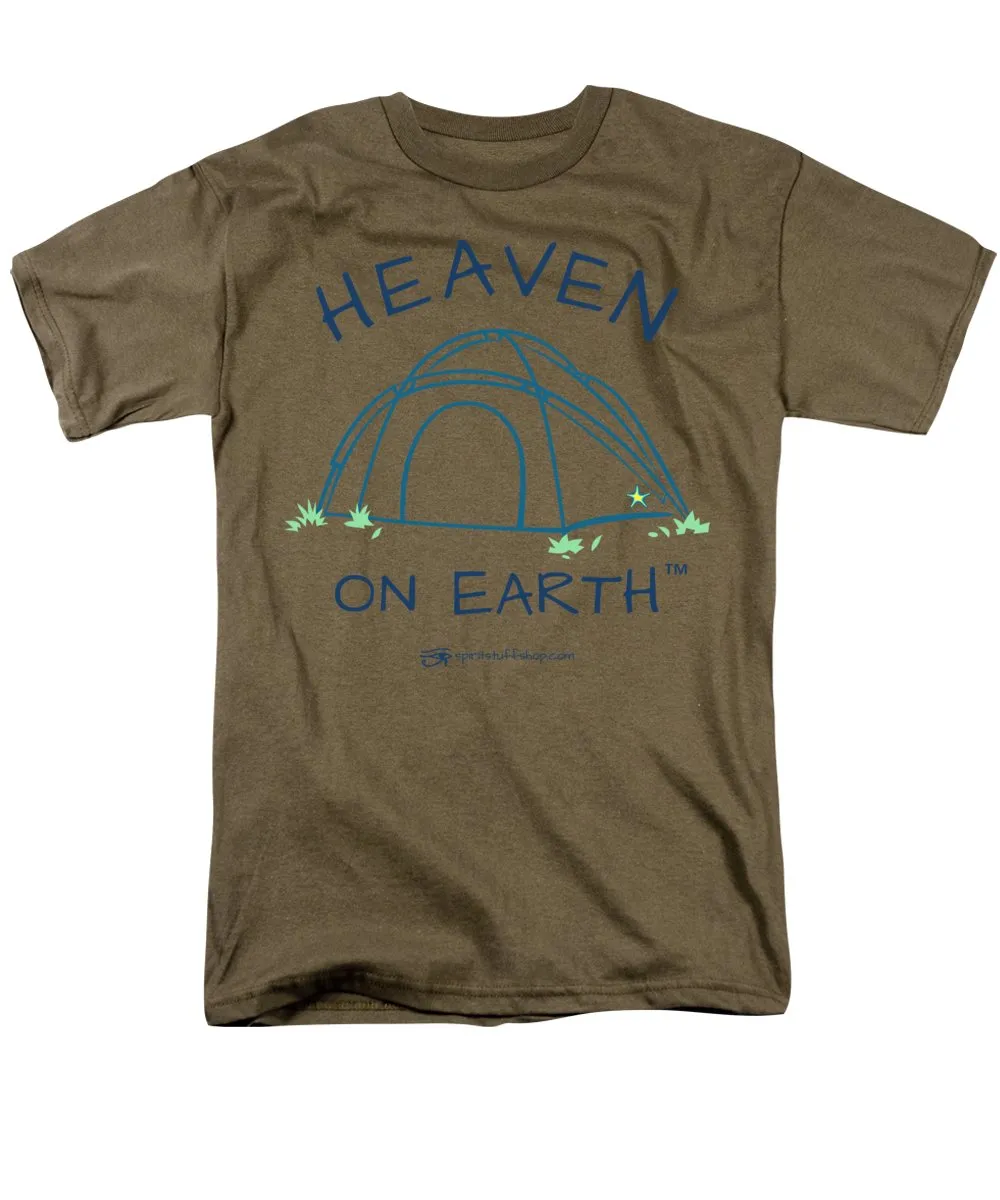 Camping/tent Heaven On Earth - Men's T-Shirt  (Regular Fit)
