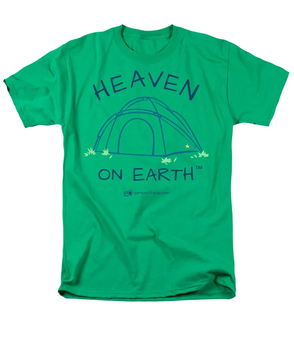 Camping/tent Heaven On Earth - Men's T-Shirt  (Regular Fit)