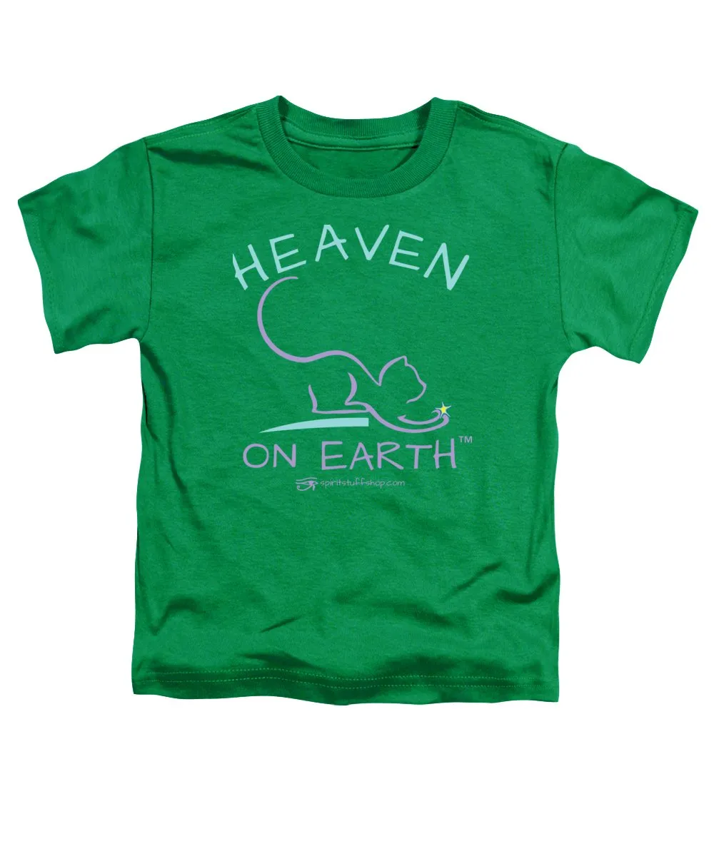 Cat/kitty Heaven On Earth - Toddler T-Shirt