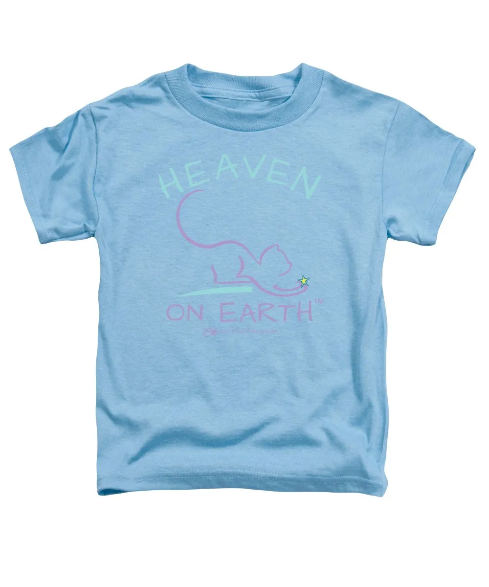 Cat/kitty Heaven On Earth - Toddler T-Shirt