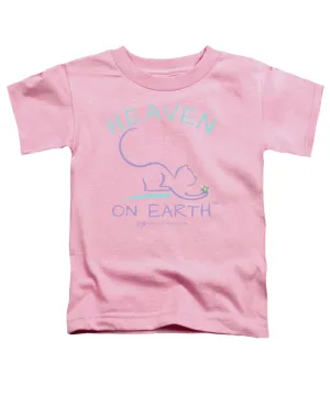 Cat/kitty Heaven On Earth - Toddler T-Shirt