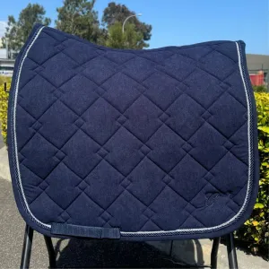 Cavalier Corduroy Dressage Pad Navy