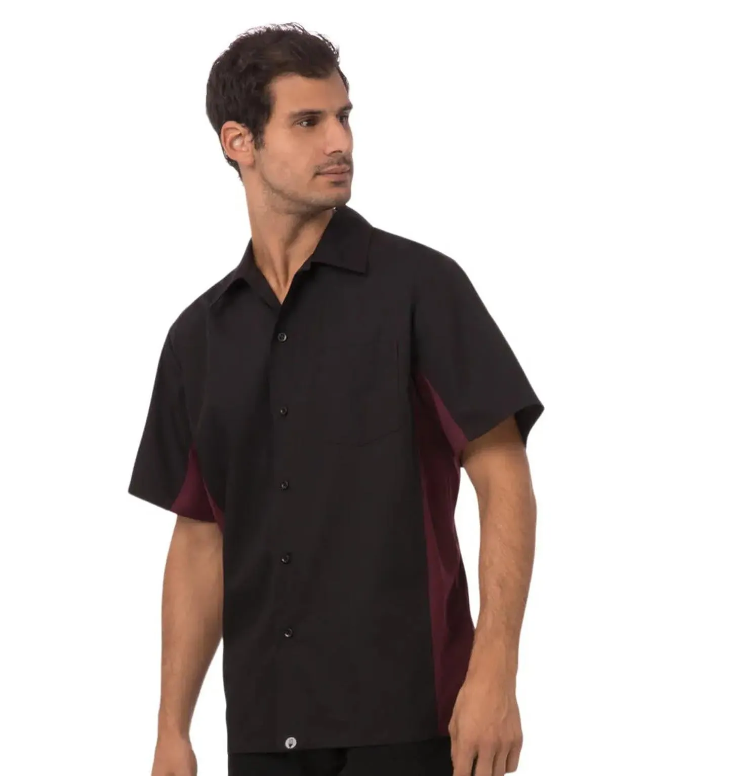 Chef Works Men's Universal Contrast Shirt