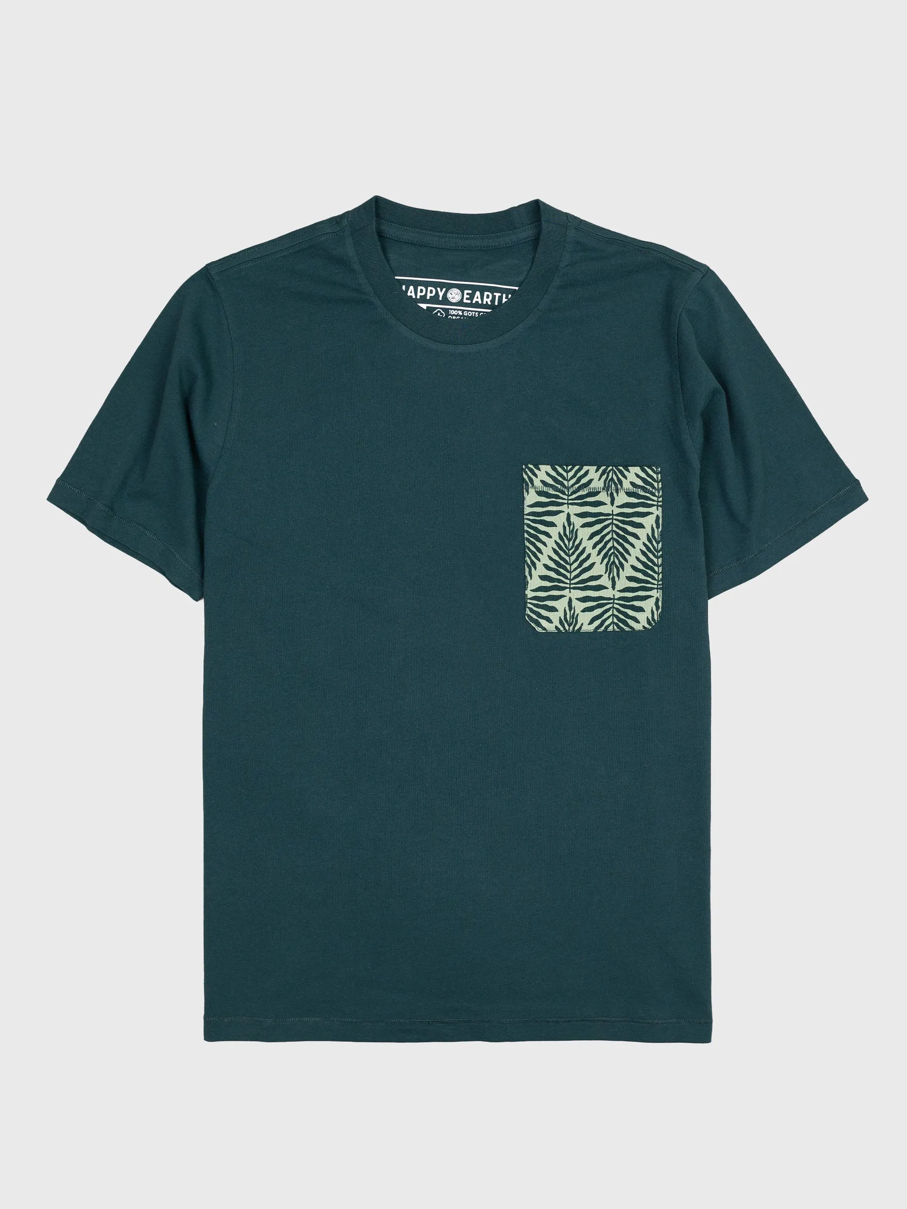 Chevron Fern Pocket Tee