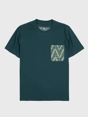 Chevron Fern Pocket Tee
