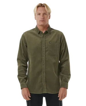 Classic Surf Cord Shirt in Dusty Olive