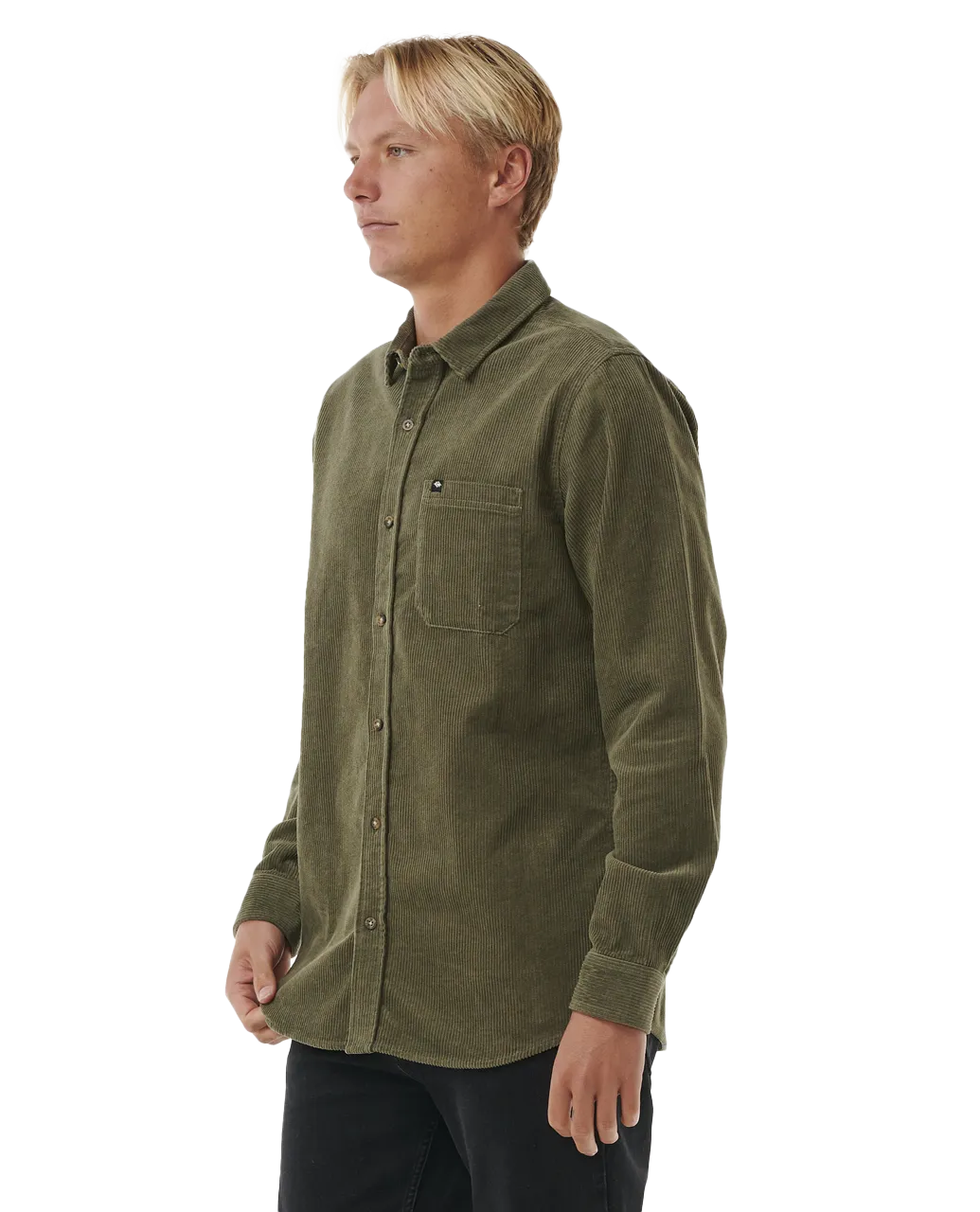 Classic Surf Cord Shirt in Dusty Olive