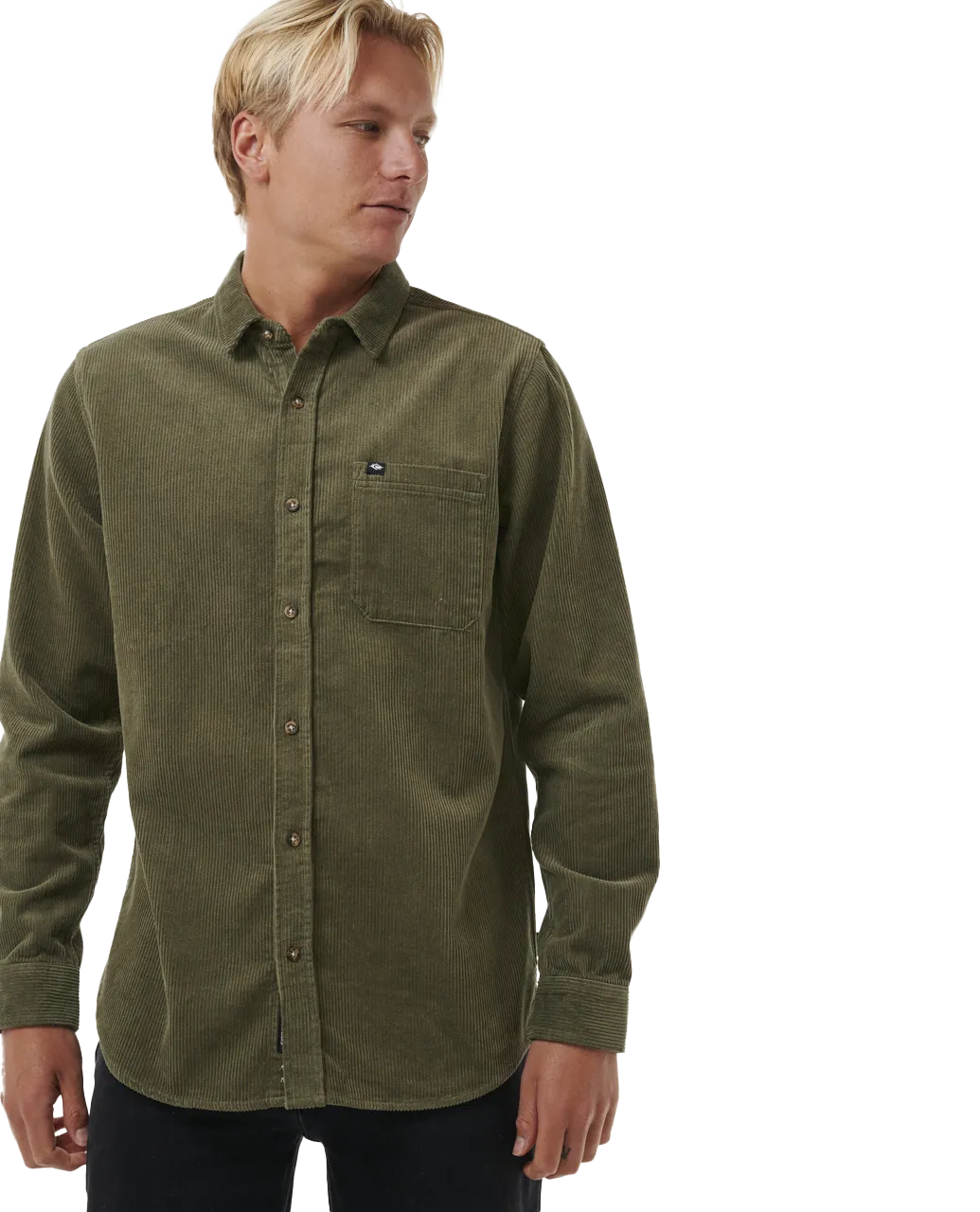 Classic Surf Cord Shirt in Dusty Olive