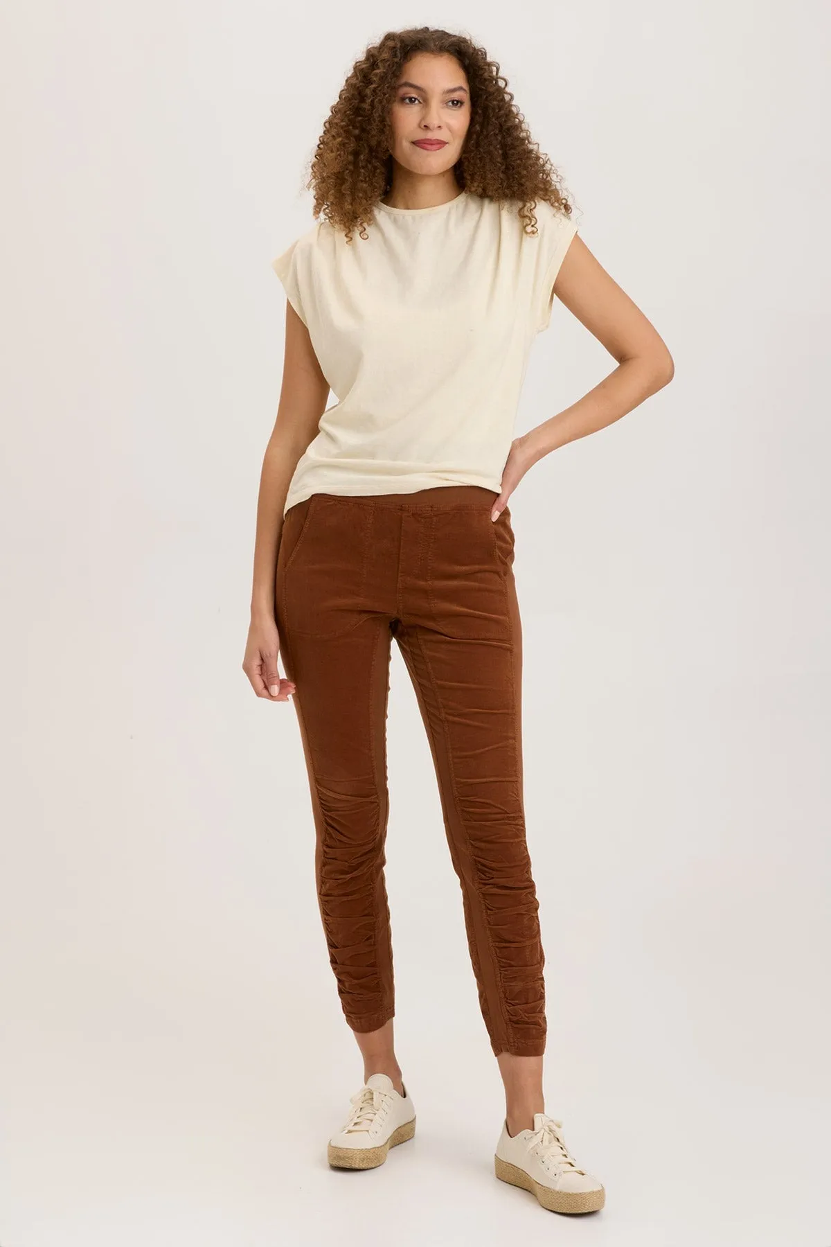 Cord Penny Legging