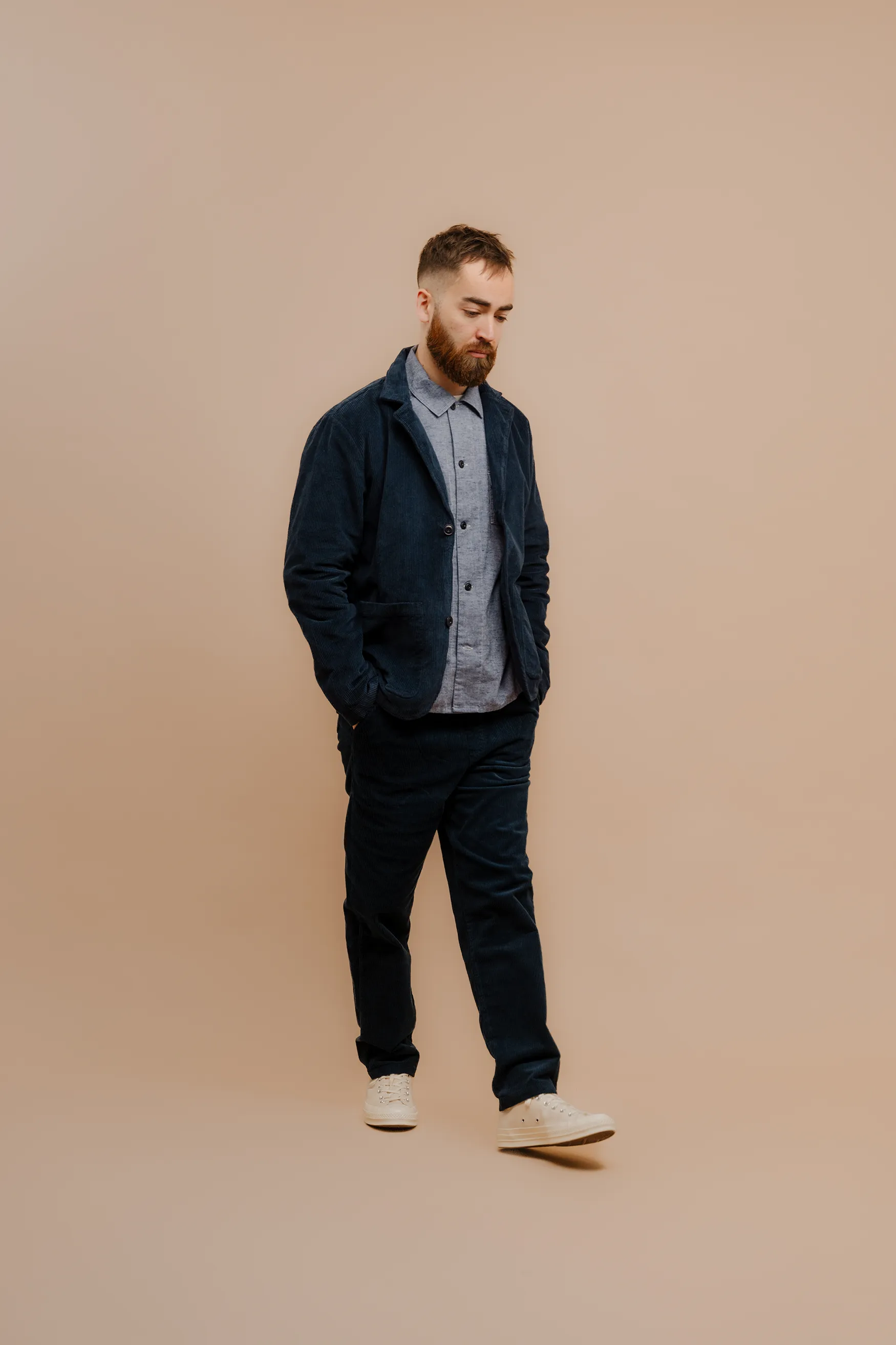 Corduroy Casual Blazer