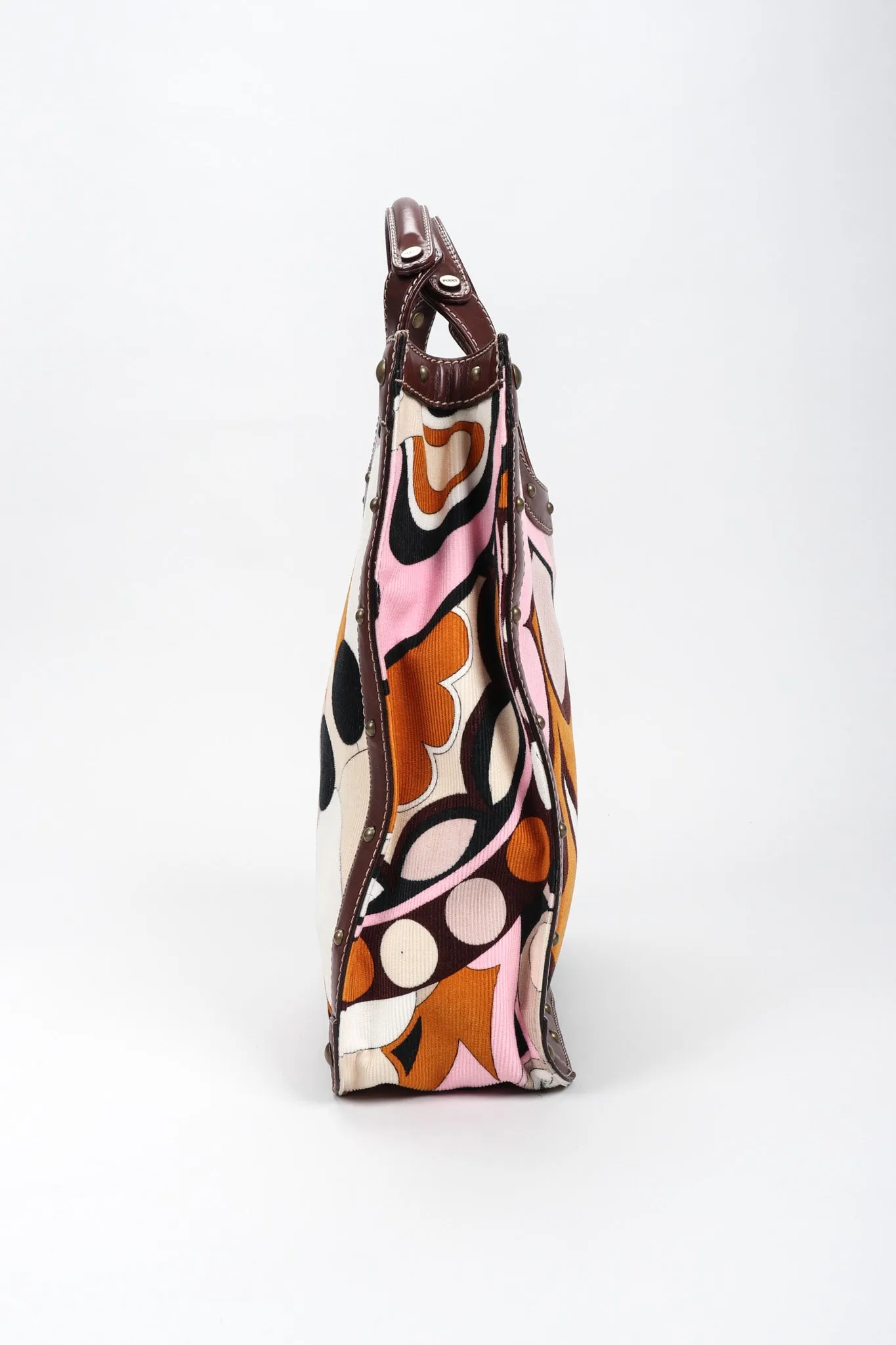 Corduroy Print Tote Bag