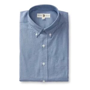 Cotton Oxford Sport Shirt (Blue)
