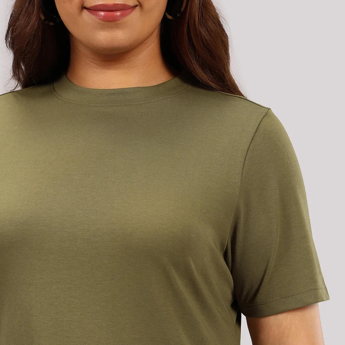 Cotton Pro High Neck Top