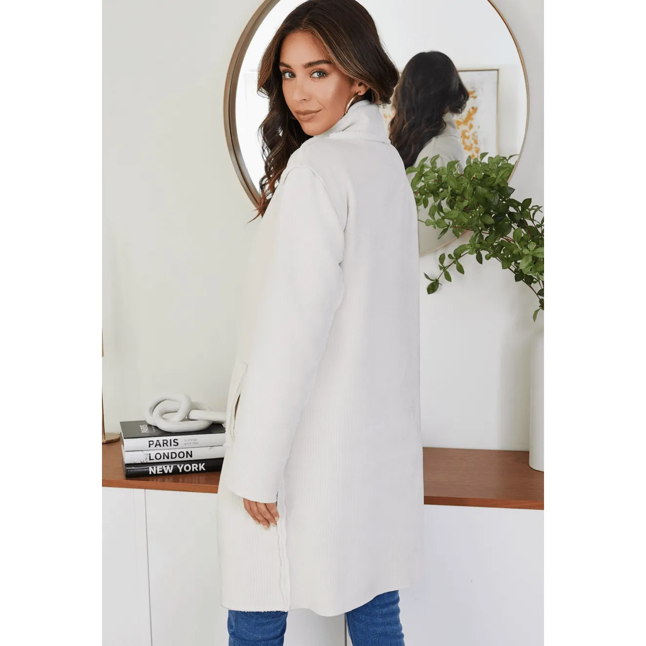 Cozy Corduroy Car Coat