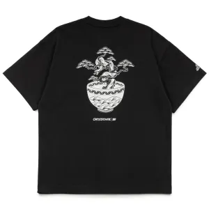 Crossover x Temple of Skate 'The Bonsai' Tee | Black
