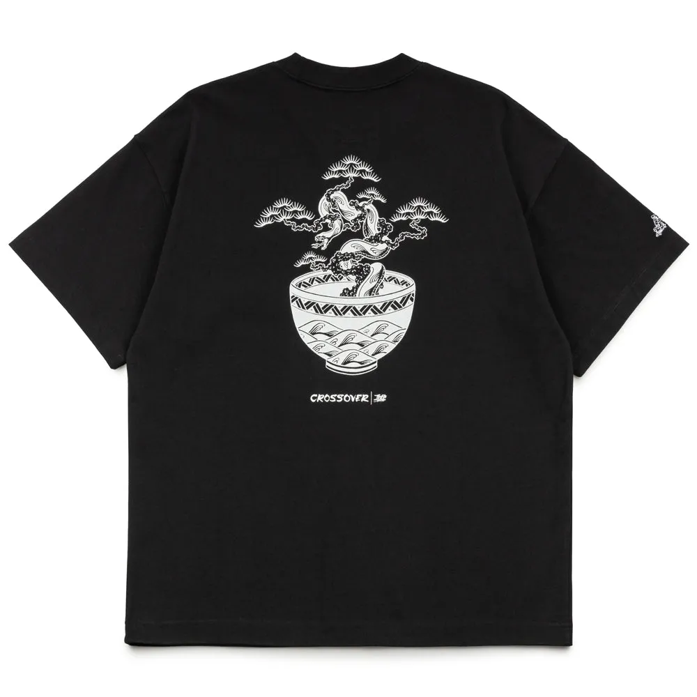 Crossover x Temple of Skate 'The Bonsai' Tee | Black