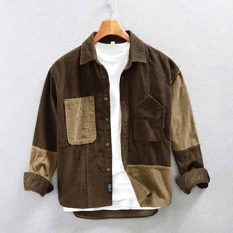 Dan – Men's Casual Corduroy Shirt