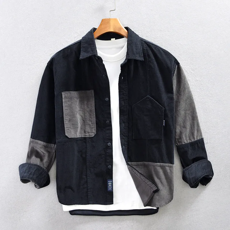 Dan – Men's Casual Corduroy Shirt