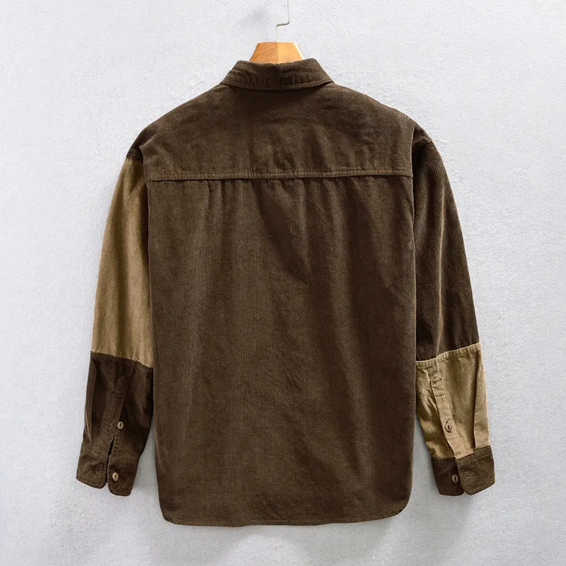 Dan – Men's Casual Corduroy Shirt