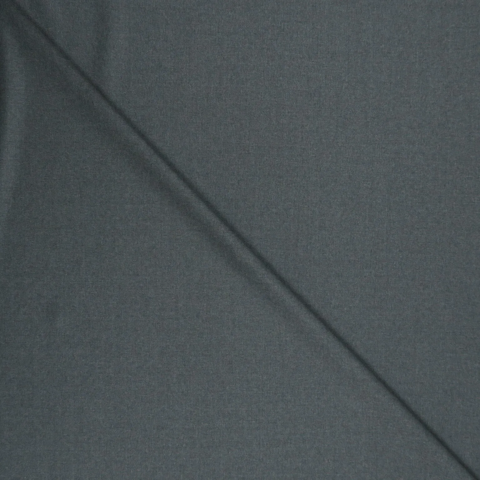 Dark Grey Solid Super 130's Elastik Blend Ariston Fabric