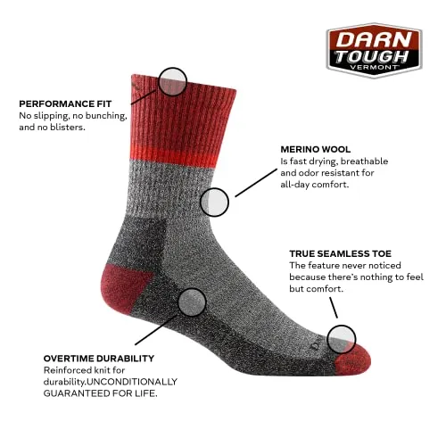 Darn Tough (5004) Ranger Micro Crew Midweight with Cushion Men's Sock