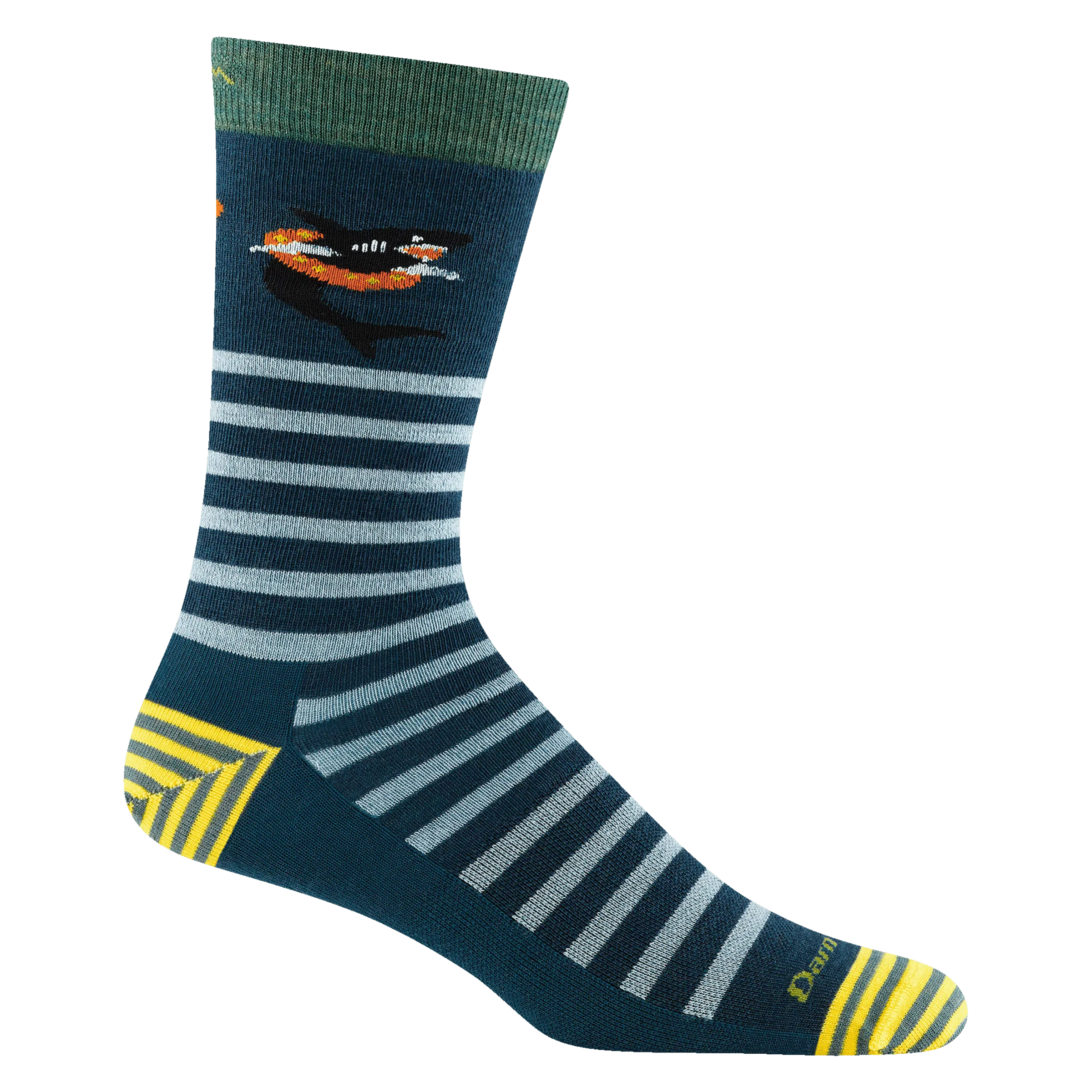 Darn Tough Mens Animal Haus Crew Lightweight Lifestyle Socks - Clearance