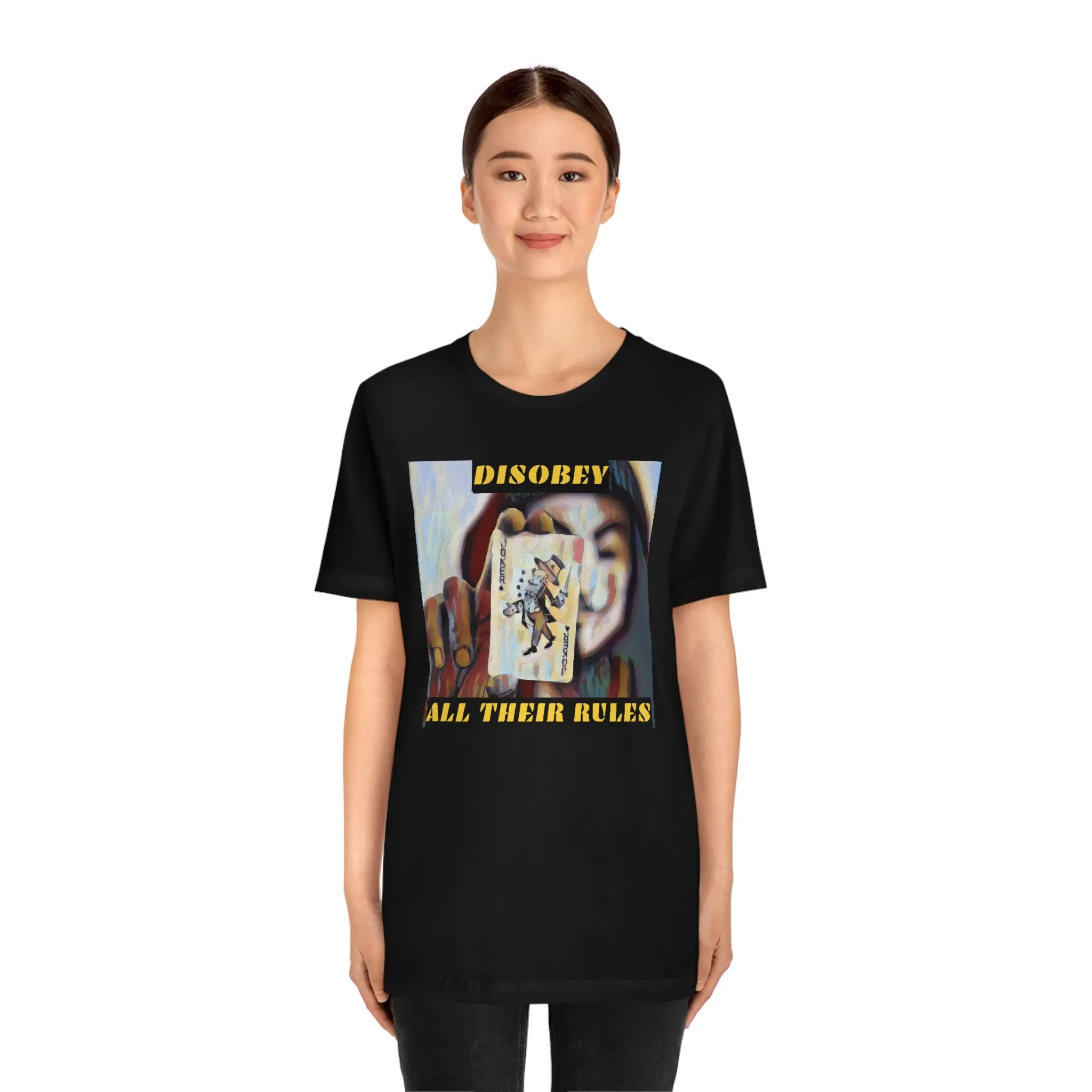 Disobey All Their Rules Short Sleeve Tee