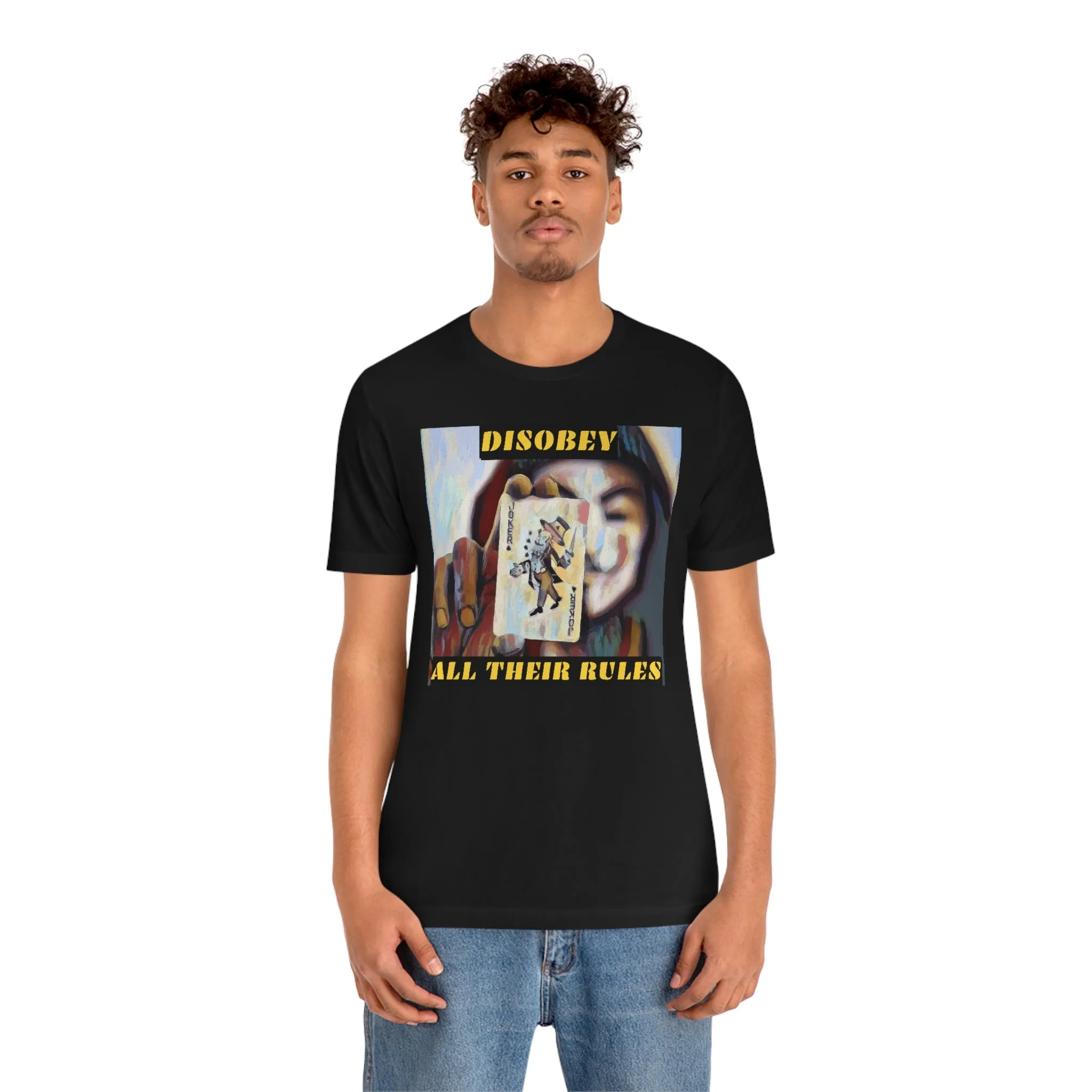 Disobey All Their Rules Short Sleeve Tee