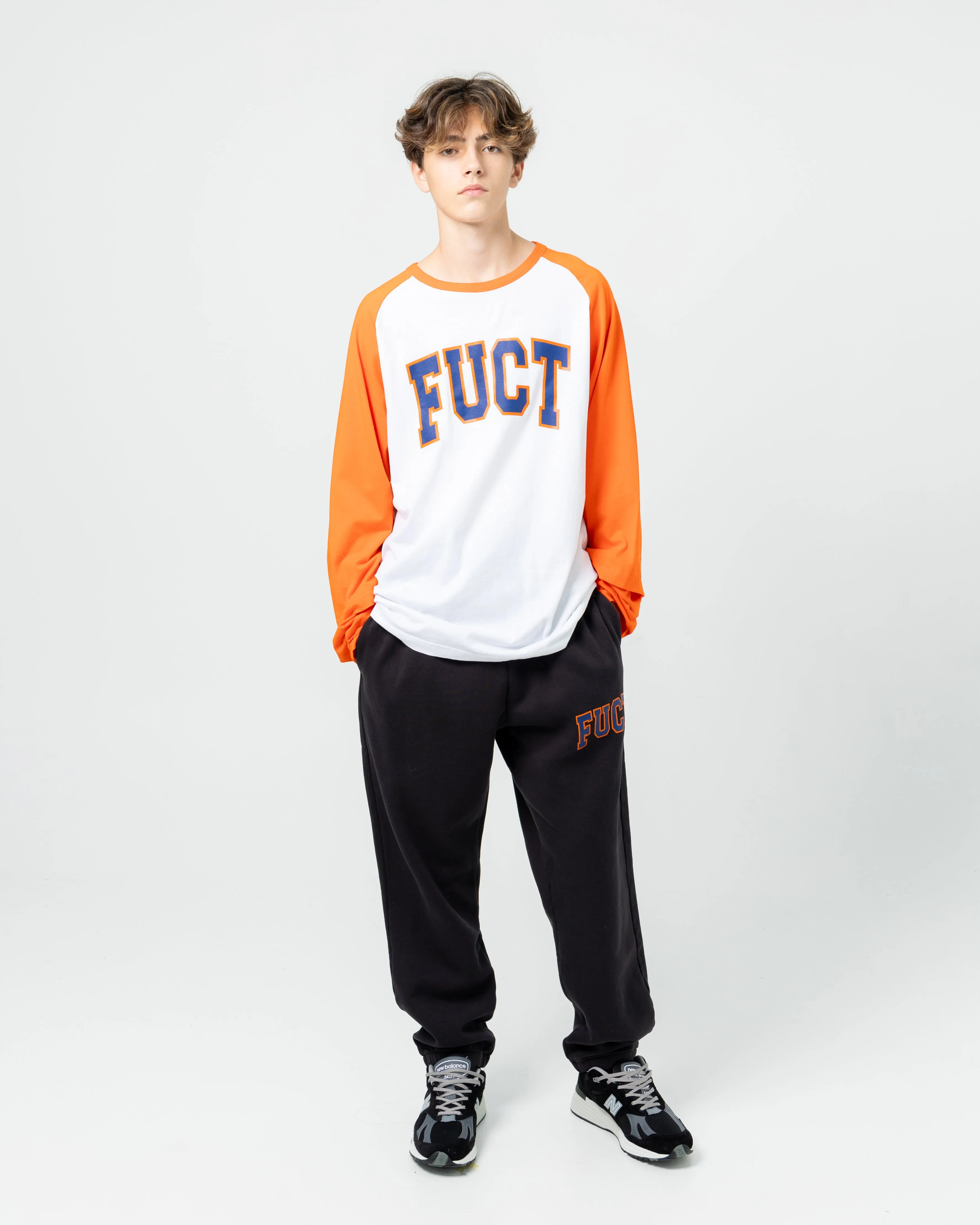 Double Sleeve Baseball L/S Tee | Blue