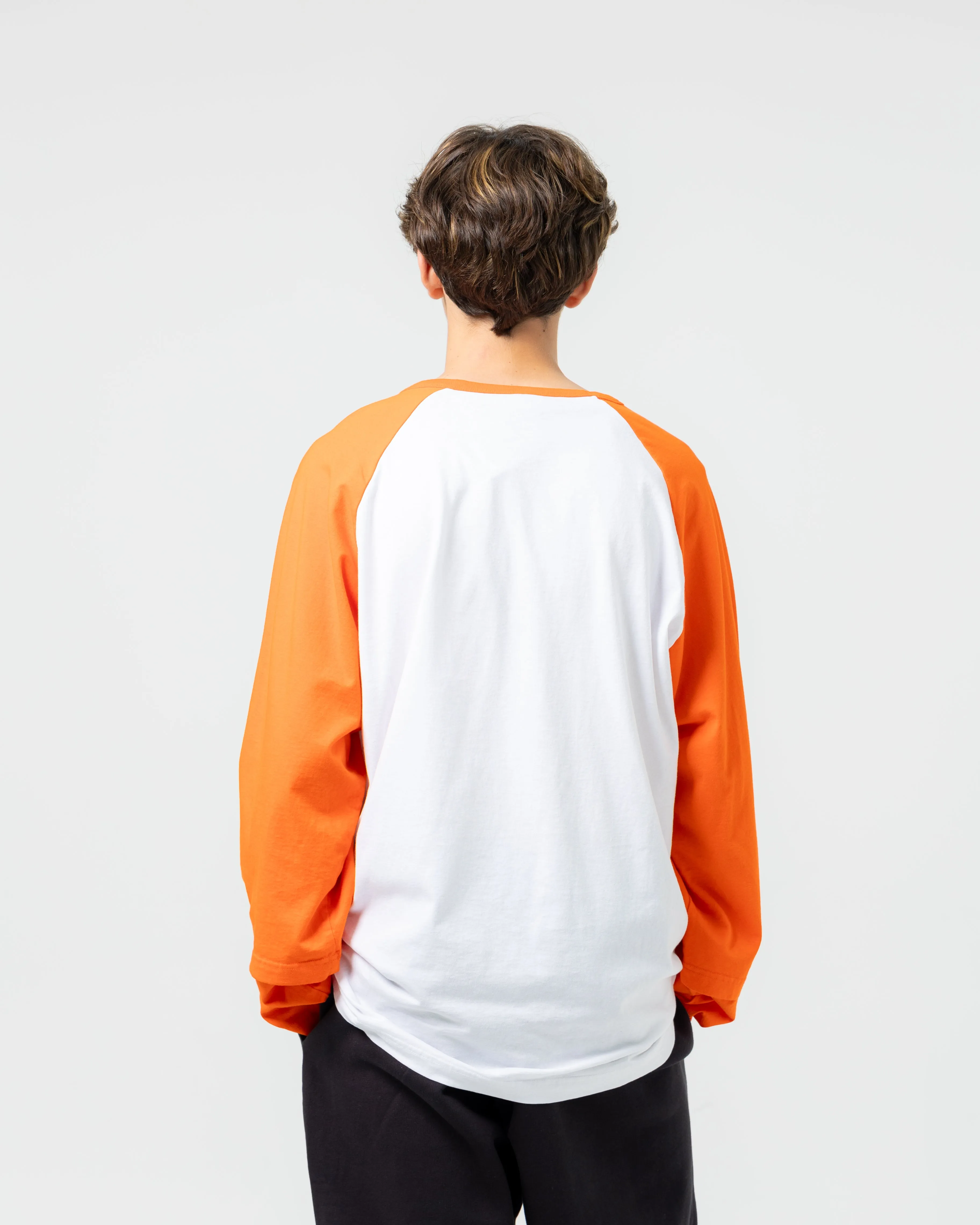 Double Sleeve Baseball L/S Tee | Blue