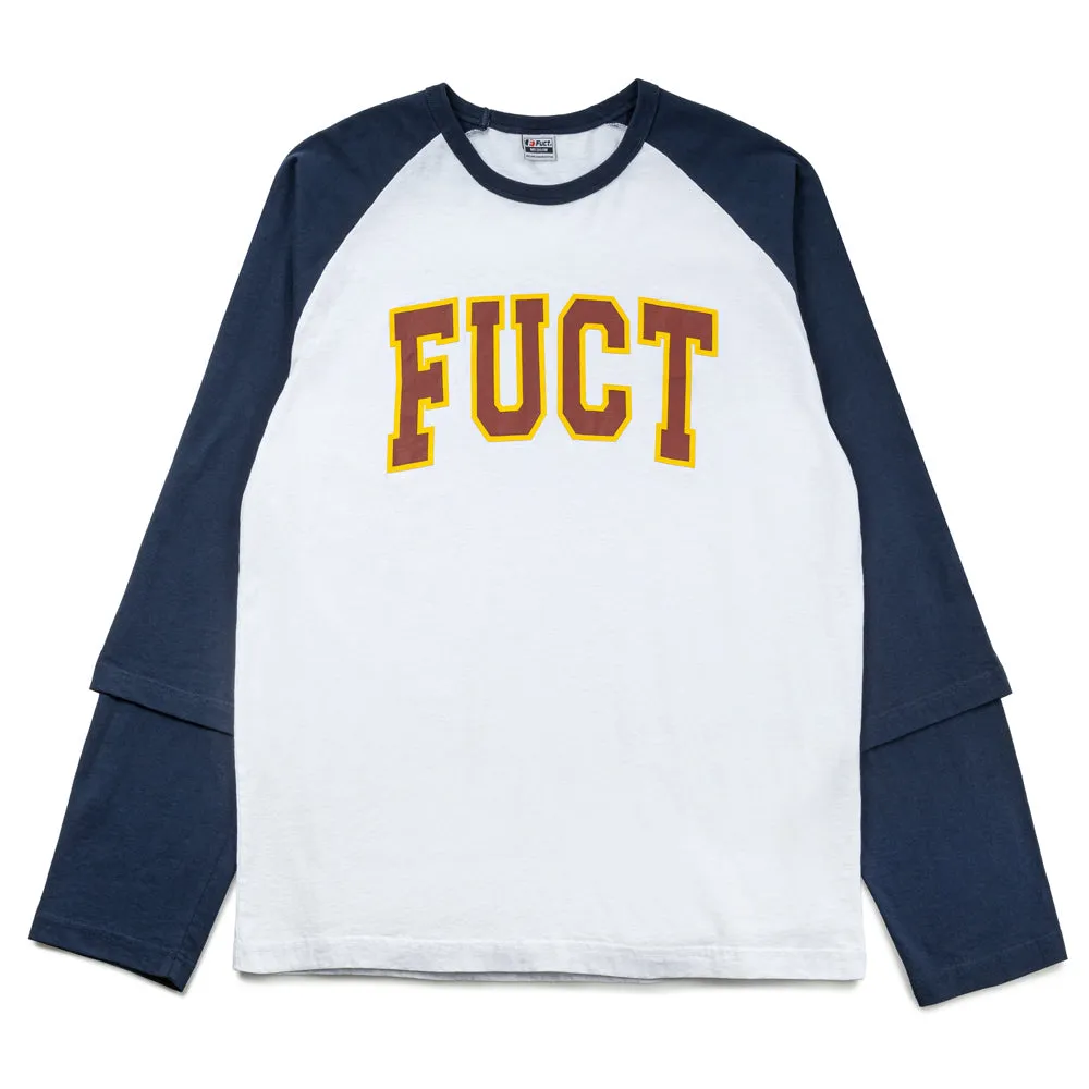 Double Sleeve Baseball L/S Tee | Blue