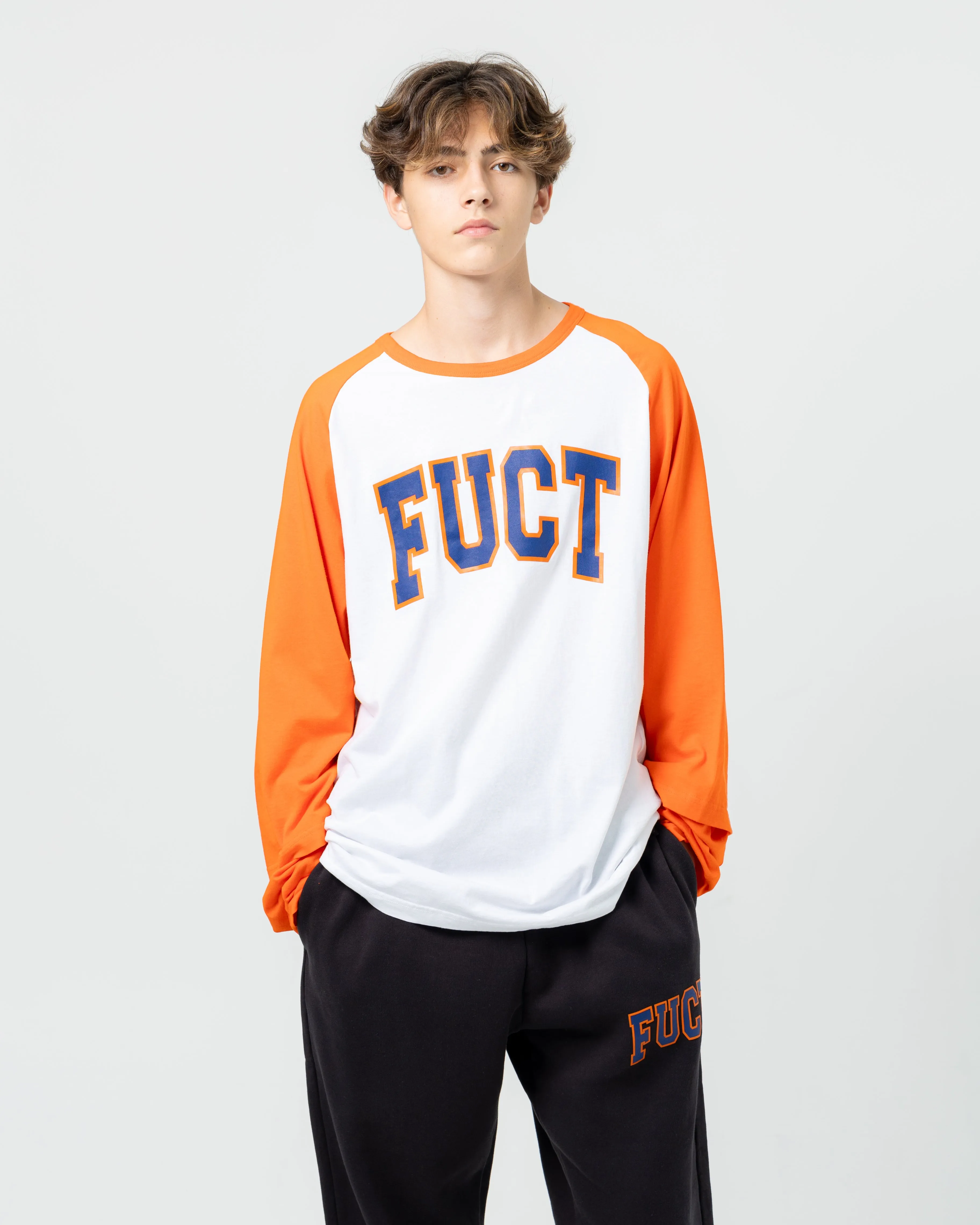 Double Sleeve Baseball L/S Tee | Blue