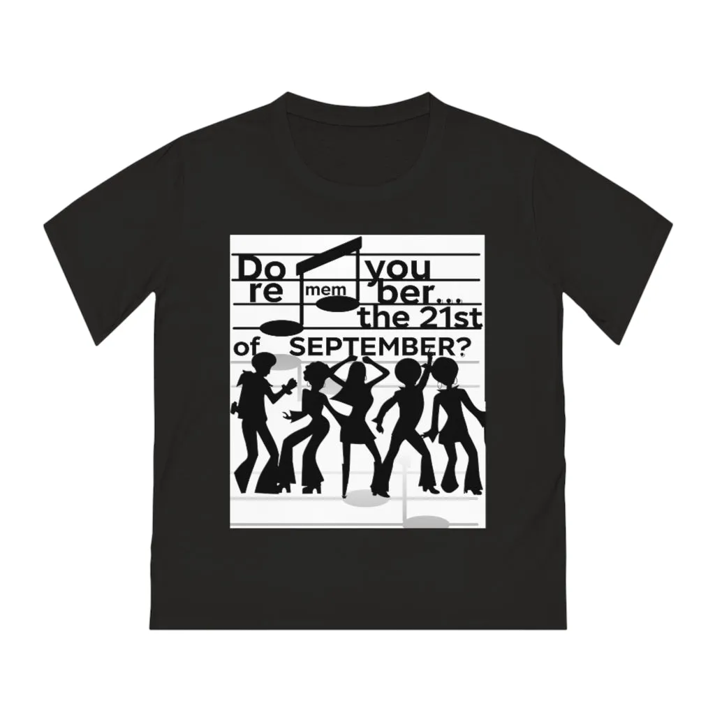 Earth Wind & Fire Inspired / 21st of September Unisex Organic Short Sleeve Tee (full cover)