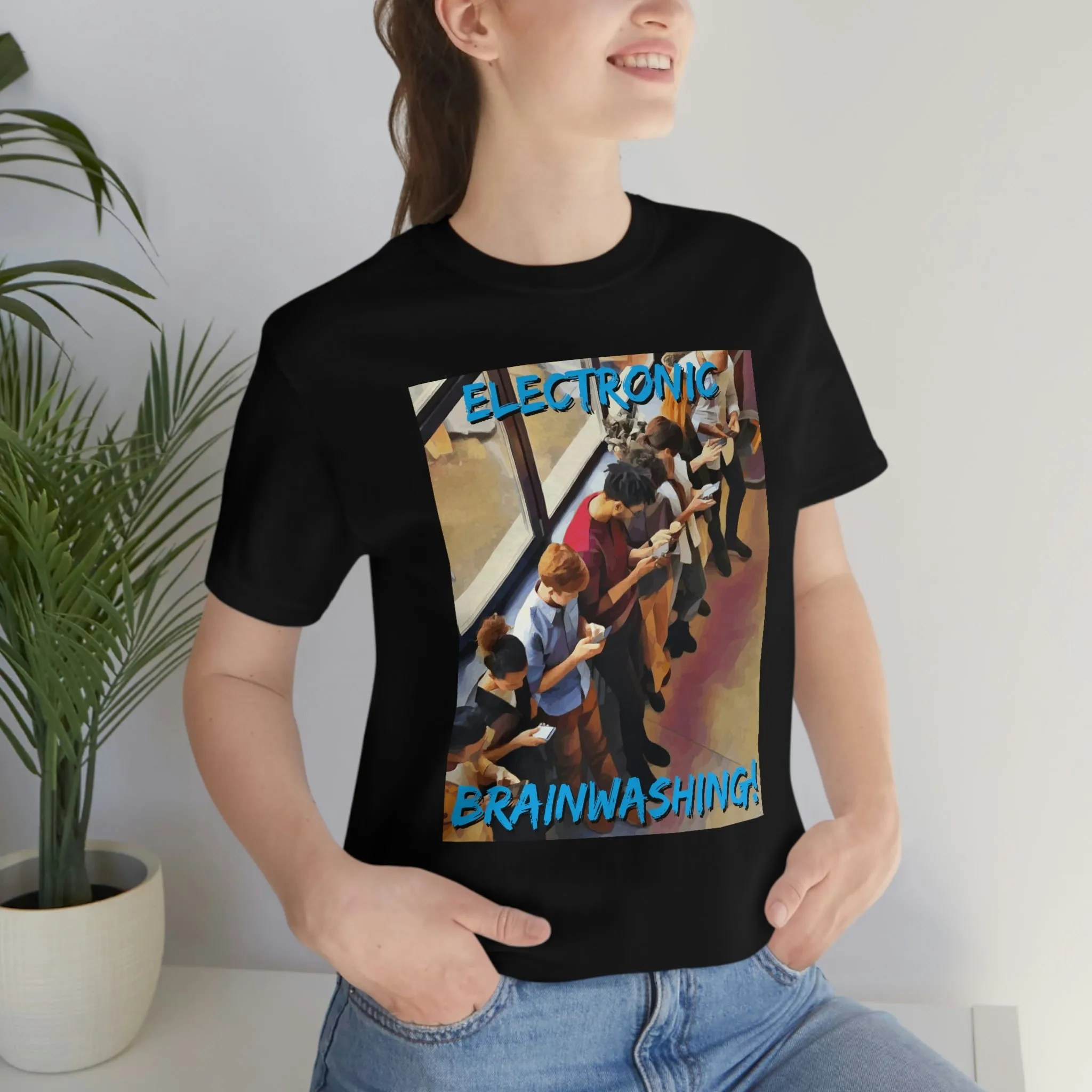 Electronic Brainwashing! Short Sleeve Tee