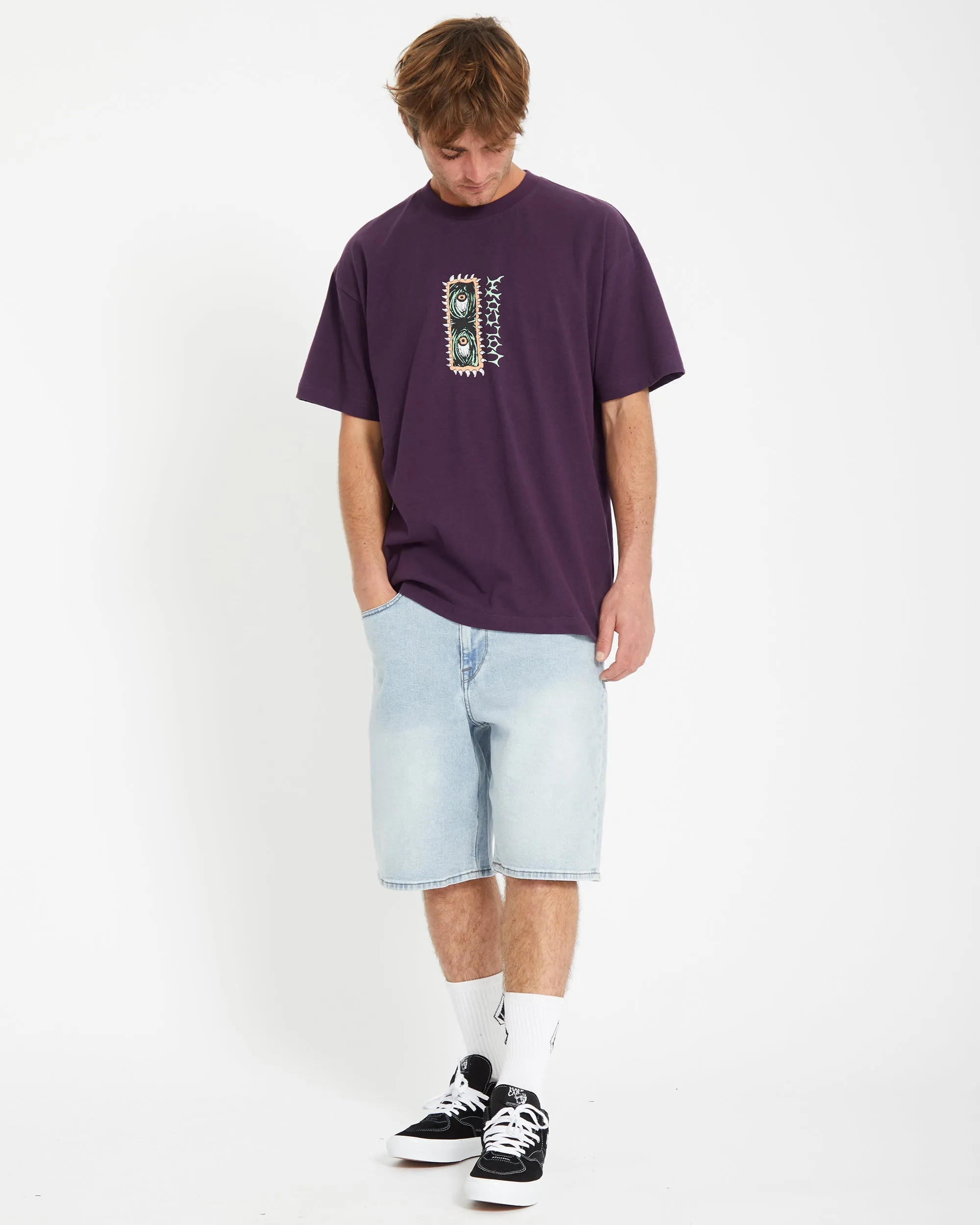 Eye Rust T-shirt - GRAPE ROYALE