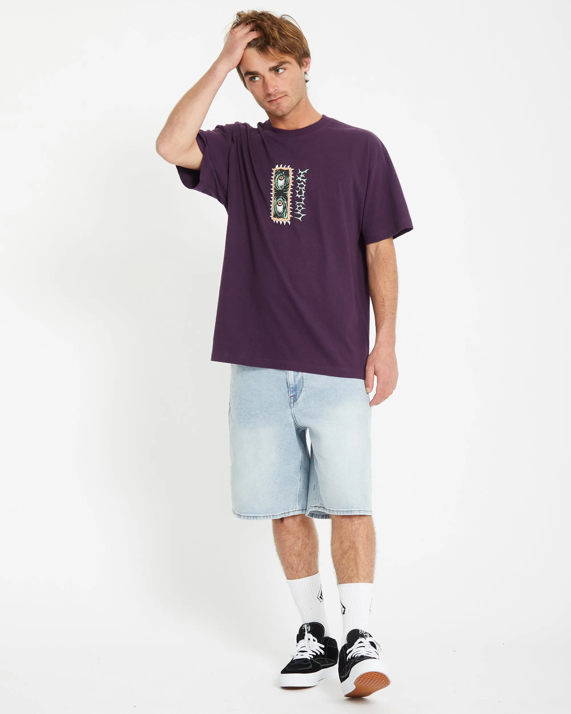 Eye Rust T-shirt - GRAPE ROYALE