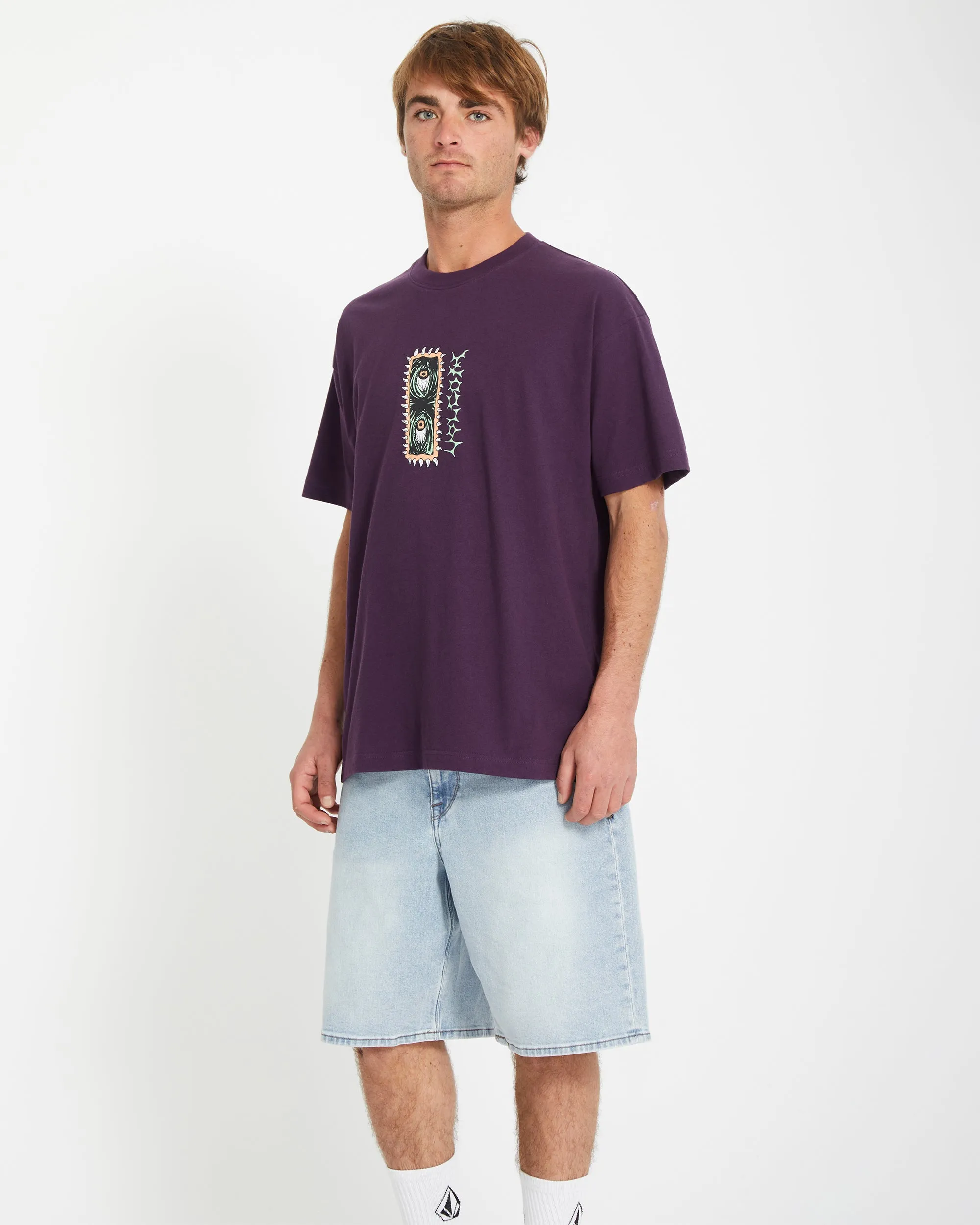 Eye Rust T-shirt - GRAPE ROYALE