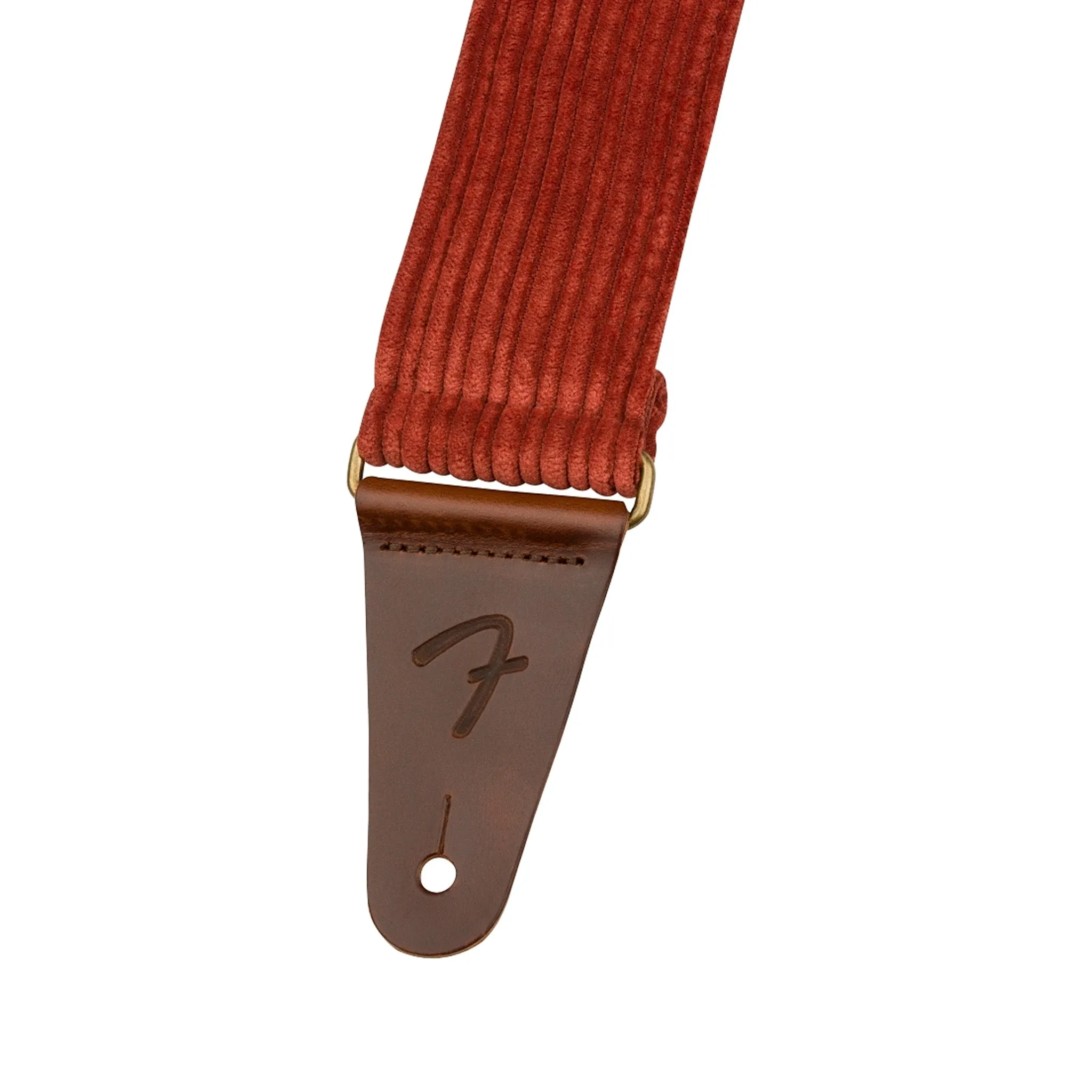 Fender Corduroy Guitar Strap, Antique Cherry