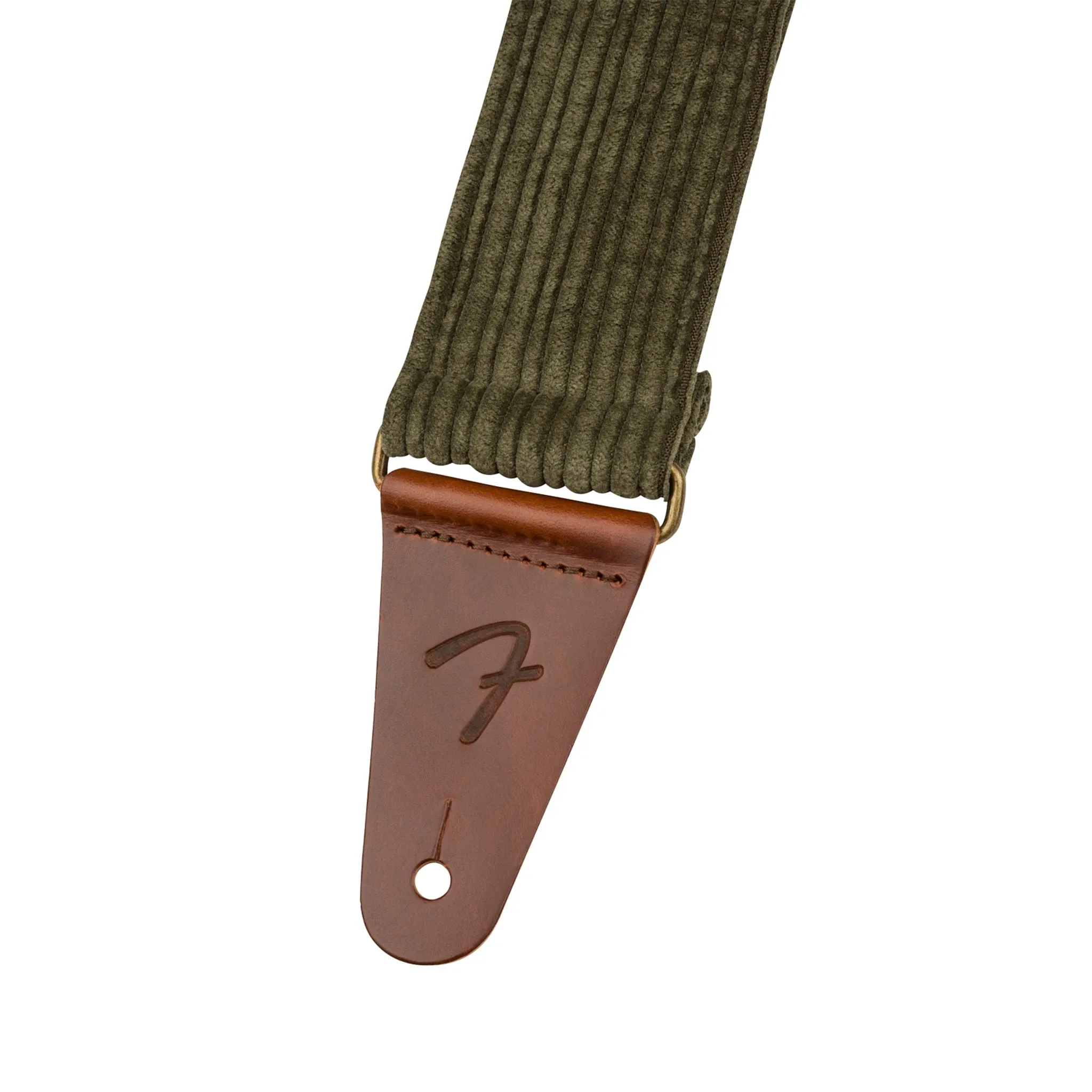 Fender Corduroy Guitar Strap, Antique Olive