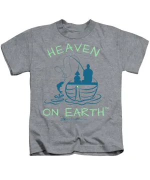 Fishing Heaven On Earth - Kids T-Shirt