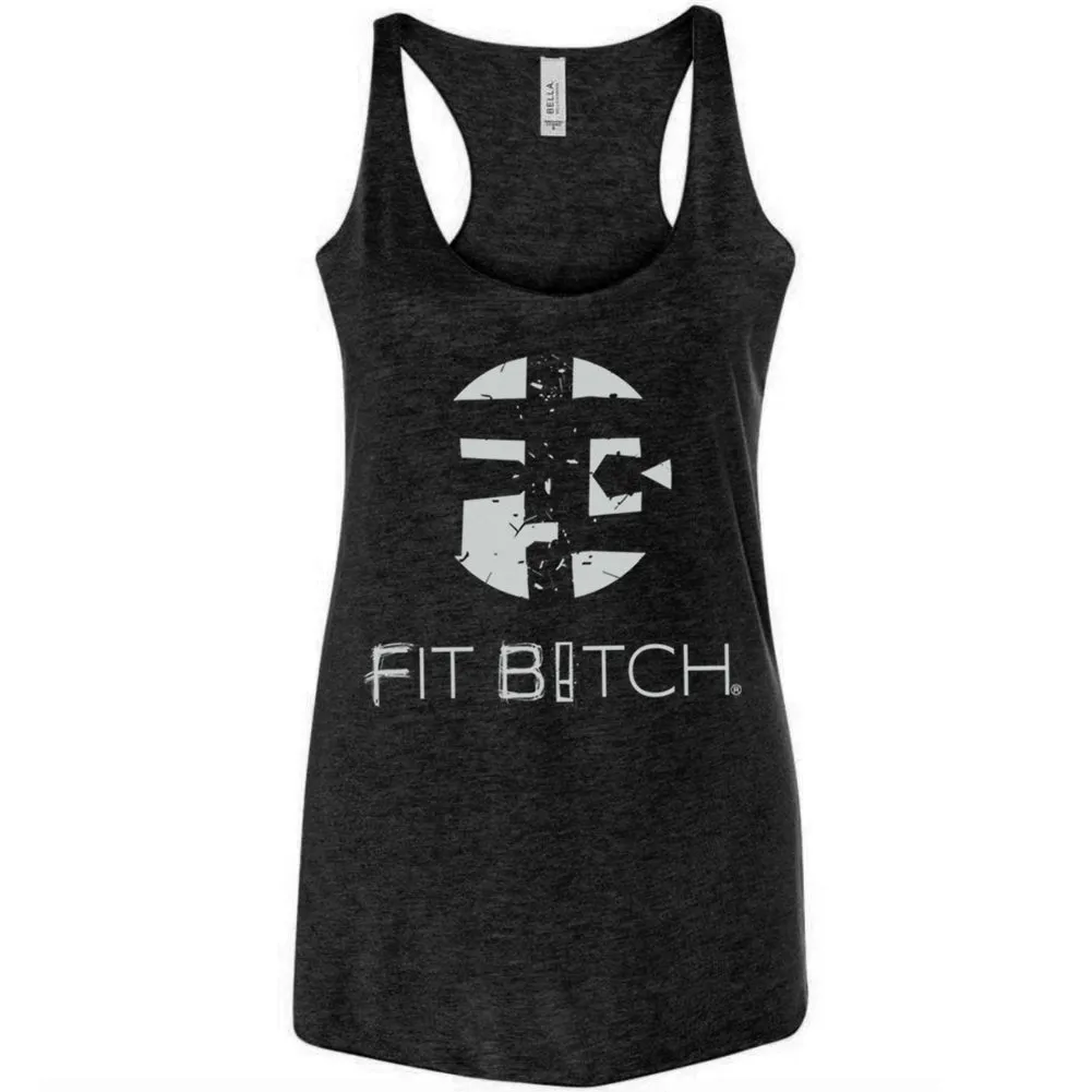 Fit Bitch - Racerback - Tri-blend - Logo