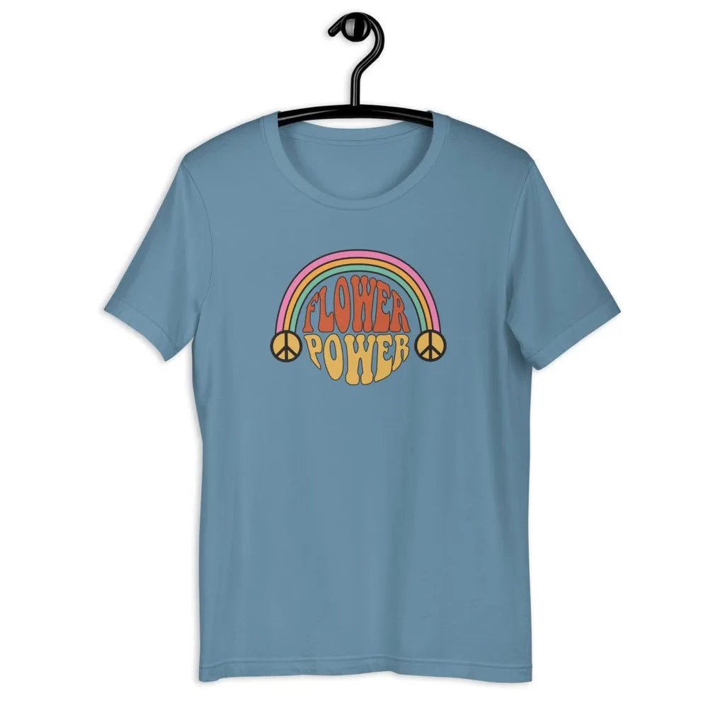 Flower Power Short-Sleeve Unisex T-Shirt