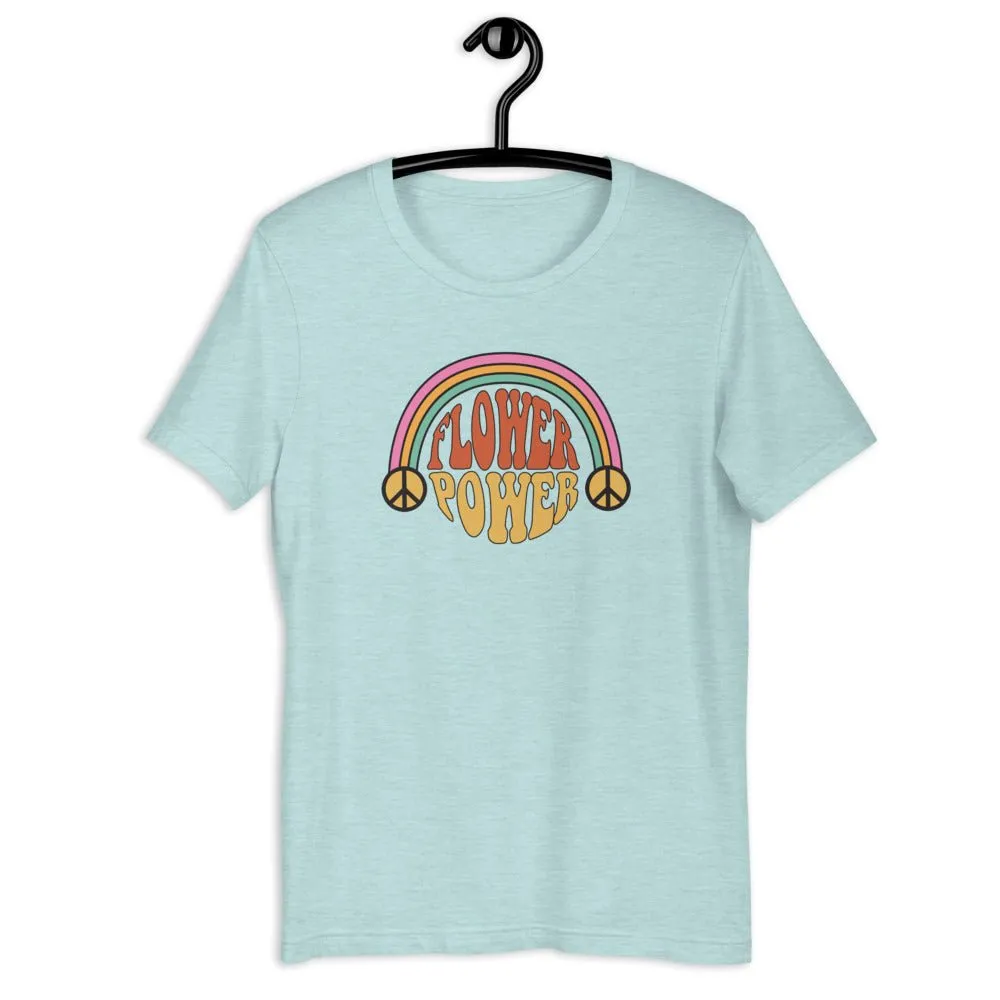 Flower Power Short-Sleeve Unisex T-Shirt